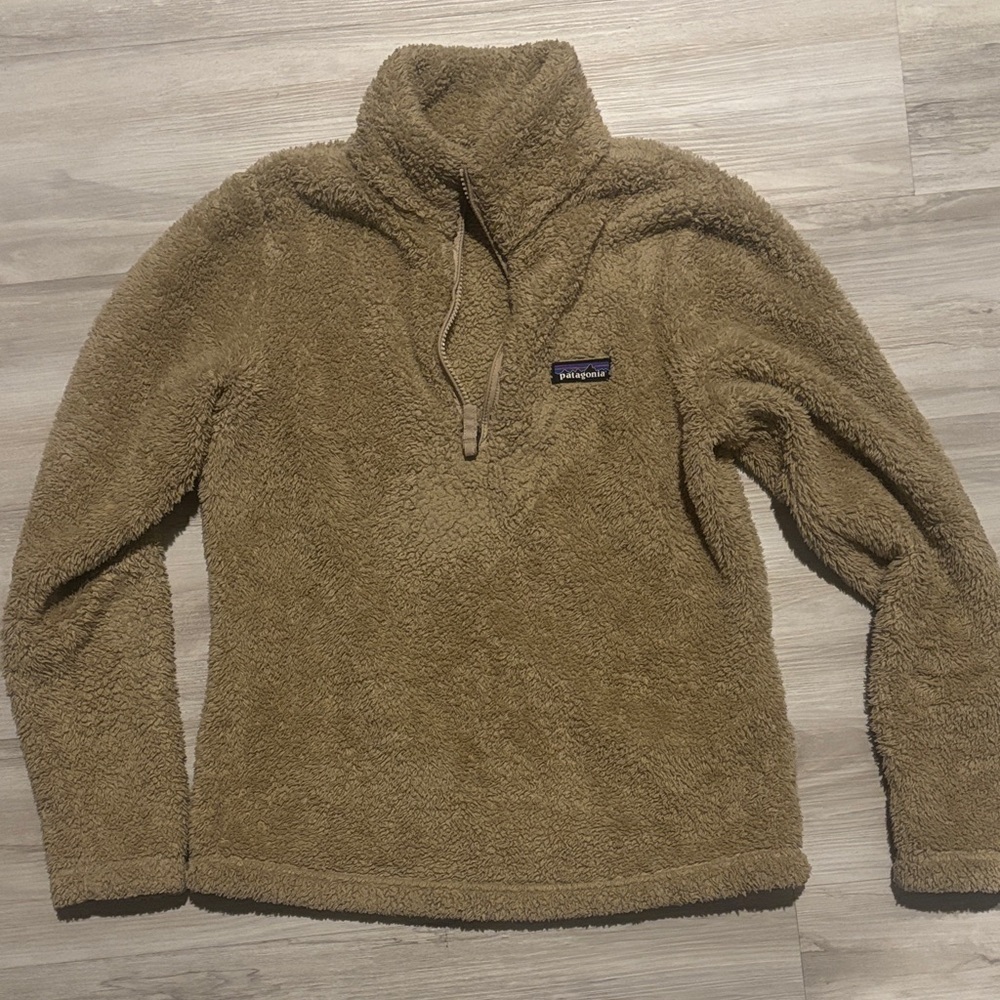 Patagonia Women's Cozy Brown Fleece Turtleneck